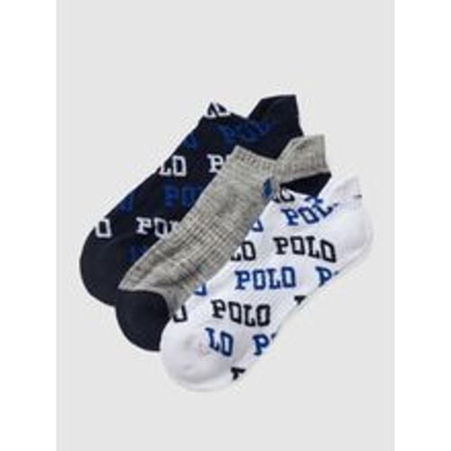 Sneakersocken mit Label-Stitching im 3er-Pack - Polo Ralph Lauren Underwear - Modalova