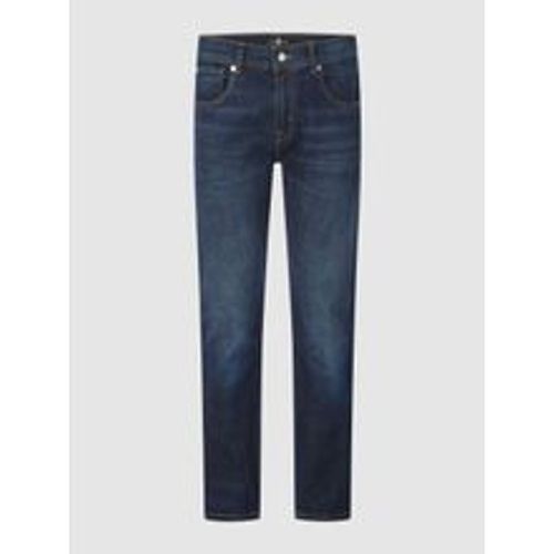 Straight Fit Jeans mit Stretch-Anteil Modell 'The Straight' - 7 For All Mankind - Modalova