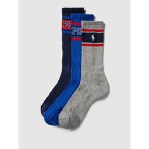 Socken mit Label-Details im 3er-Pack Modell 'VARSITY' - Polo Ralph Lauren Underwear - Modalova