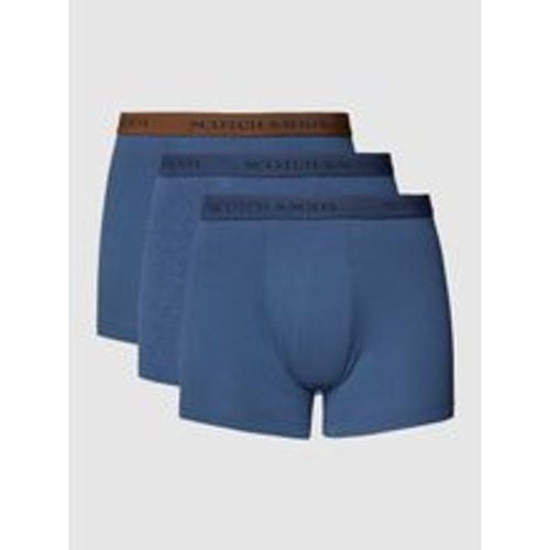 Trunks mit elastischem Logo-Bund im 3er-Pack - Scotch & Soda - Modalova