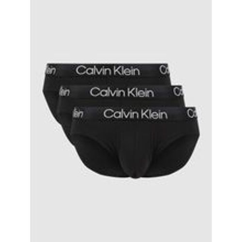 Slips mit elastischem Logo-Bund im 3er-Pack - Calvin Klein Underwear - Modalova