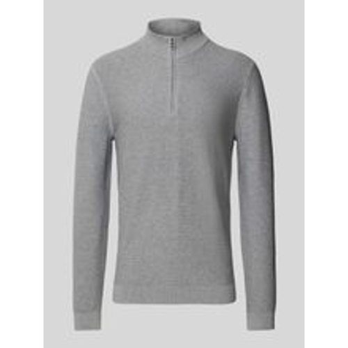 Slim Fit Strickpullover mit Stehkragen - Olymp - Modalova