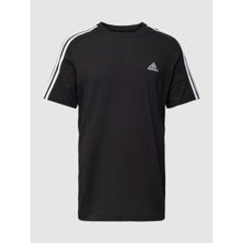 T-Shirt mit Label-Stitching - adidas Sportswear - Modalova