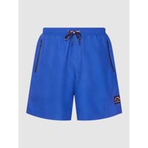 Badehose mit Label-Patch - Karl Lagerfeld Beachwear - Modalova