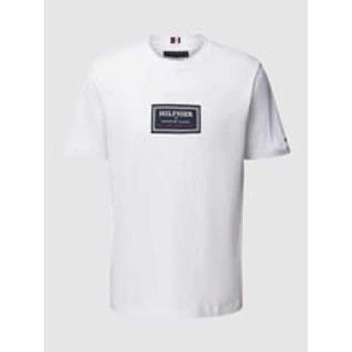 T-Shirt mit Label-Print - Tommy Hilfiger - Modalova