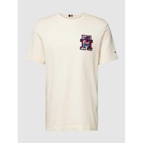 T-Shirt mit Label-Badge - Tommy Hilfiger - Modalova