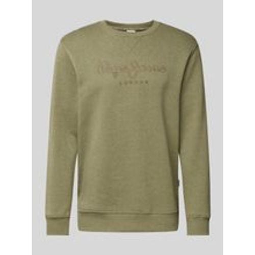 Sweatshirt mit Label-Stitching Modell 'Nouvel' - Pepe Jeans - Modalova