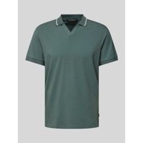 Regular Fit Poloshirt mit Kontraststreifen - Roy Robson - Modalova