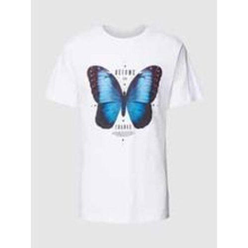 T-Shirt mit Motiv-Print Modell 'Become the Change' - mister tee - Modalova