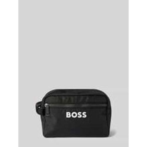 Kulturtasche mit Label-Print - Boss - Modalova