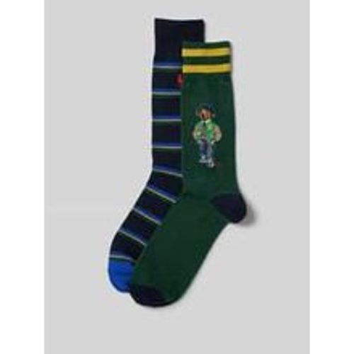 Socken mit Logo-Stitching im 2er-Pack - Polo Ralph Lauren Underwear - Modalova