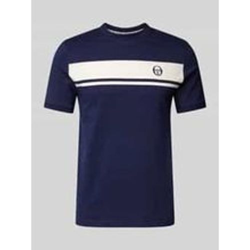 T-Shirt mit Logo-Stitching Modell 'MASTER' - Sergio Tacchini - Modalova