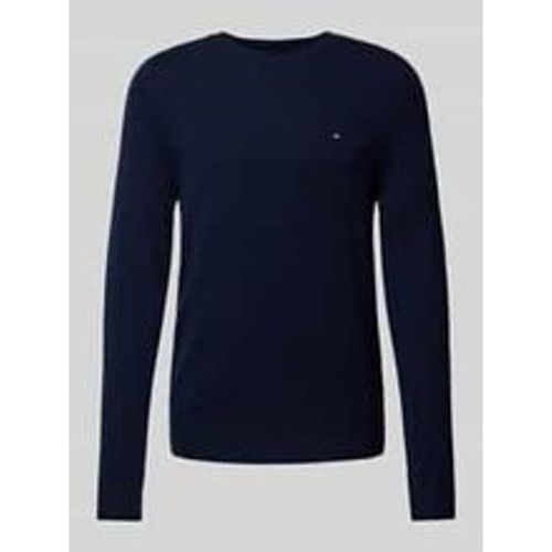 Wollpullover mit Logo-Stitching - Tommy Hilfiger - Modalova