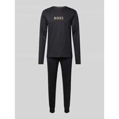 Pyjama mit Logo-Print - Boss - Modalova