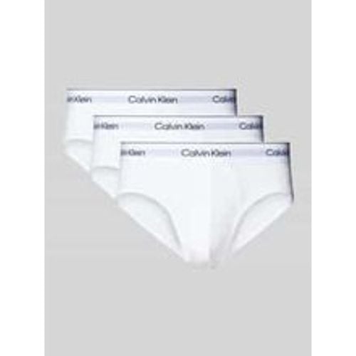 Slip mit Label-Bund im 3er-Pack - Calvin Klein Underwear - Modalova