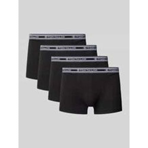 Regular Fit Trunks im 5er-Set aus weicher Baumwolle mit elastischem Label-Bund - Tom Tailor - Modalova