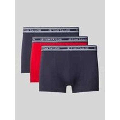 Regular Fit Trunks im 5er-Set aus weicher Baumwolle mit elastischem Label-Bund - Tom Tailor - Modalova