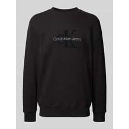 Sweatshirt mit Label-Stitching - Calvin Klein - Modalova