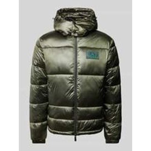 Steppjacke mit Label-Patch Modell 'SHINY' - EA7 Emporio Armani - Modalova