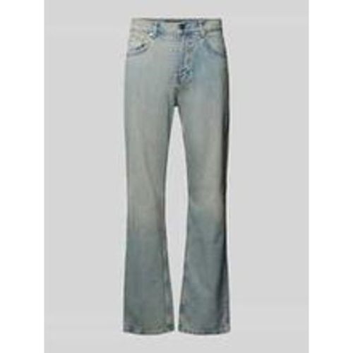 Straight Fit Jeans im Used-Look - EIGHTYFIVE - Modalova