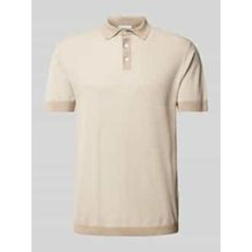 Slim Fit Poloshirt mit Knopfleiste - lindbergh - Modalova