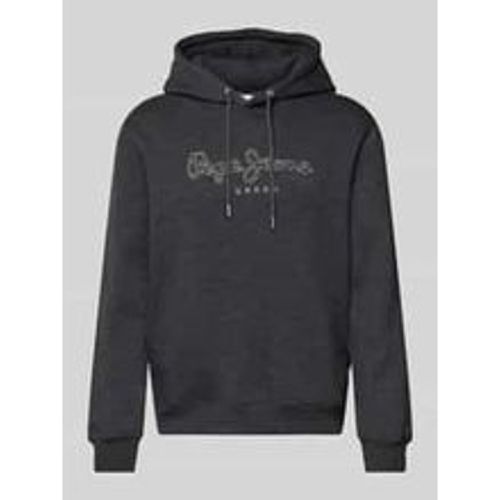 Hoodie mit Label-Stitching Modell 'New Nouvel' - Pepe Jeans - Modalova