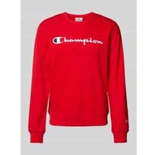 Sweatshirt mit Label- und Logo-Stitching - Champion - Modalova