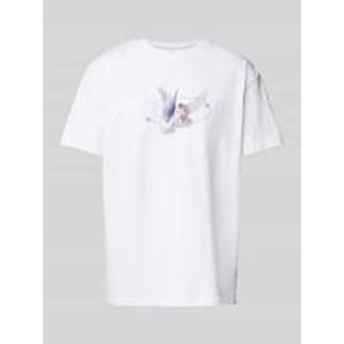 T-Shirt mit Motiv-Print Modell 'VIVE LE LIBERTÉ' - mister tee - Modalova