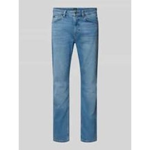 Slim Fit Jeans mit Label-Patch Modell 'Delaware' - Boss - Modalova