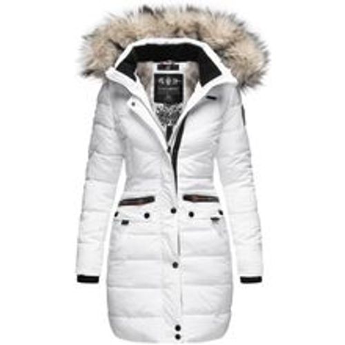 Damen Stylischer Steppmantel Winter Parka mit edlem Fellimitat Paula - Navahoo - Modalova