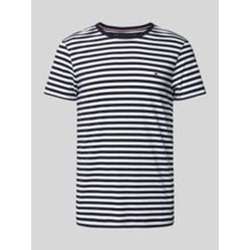 T-Shirt mit Label-Stitching - Tommy Hilfiger - Modalova