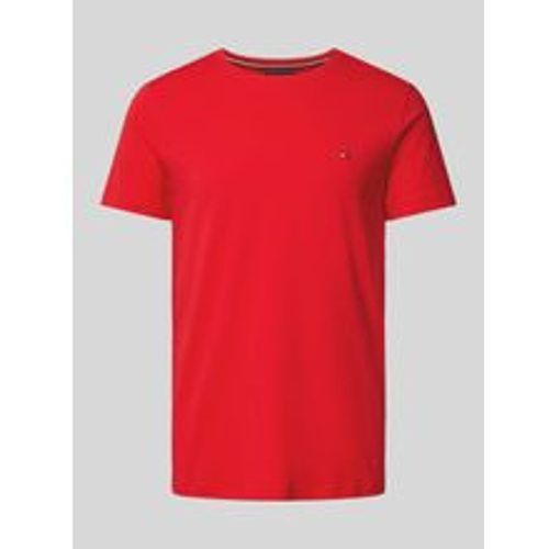 T-Shirt mit Label-Stitching - Tommy Hilfiger - Modalova