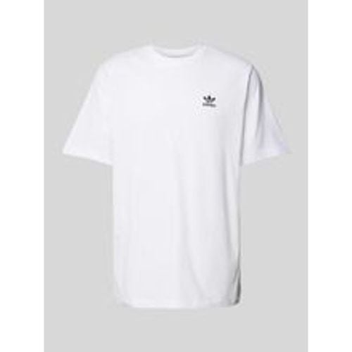 T-Shirt mit Label-Stitching - Adidas - Modalova