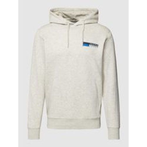 Hoodie mit Label-Print - jack & jones - Modalova