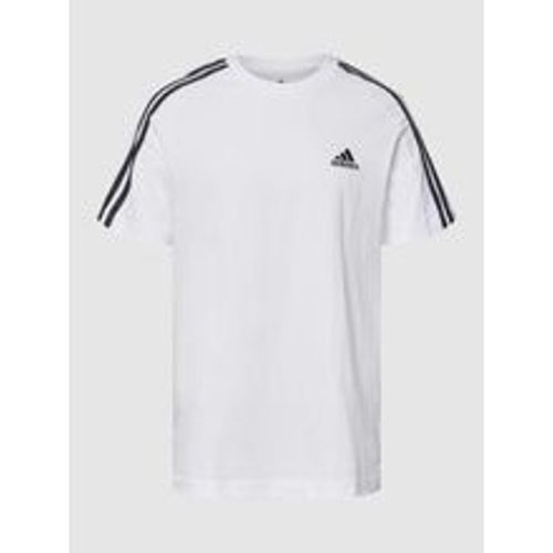 T-Shirt mit Label-Stitching - adidas Sportswear - Modalova