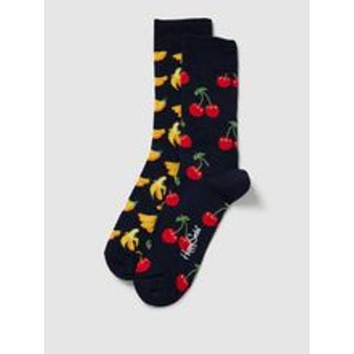 Socken mit Allover-Motiv im 2er-Pack - Happy Socks - Modalova