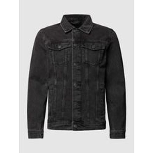 Jeansjacke mit Brustpattentaschen Modell 'JEAN' - jack & jones - Modalova