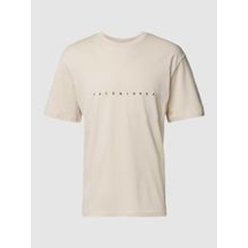 T-Shirt mit Label-Print Modell 'STAR' - jack & jones - Modalova