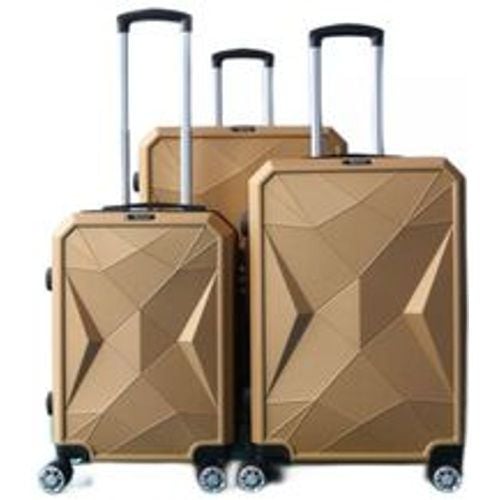 Reisekoffer ABS-03 Koffer 3-teilig Hartschale Trolley Set Kofferset Handgepäck Gepäck Reisetasche - Fashion24 DE - Modalova