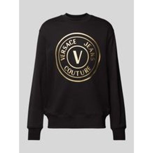 Sweatshirt mit Label-Print - Versace Jeans Couture - Modalova