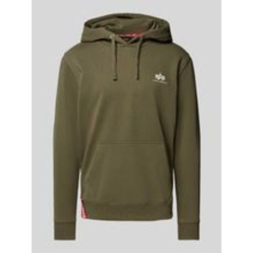 Hoodie mit Label-Print - alpha industries - Modalova