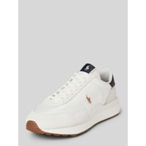 Ledersneaker mit Logo-Stitching Modell 'TRAIN' - Polo Ralph Lauren - Modalova