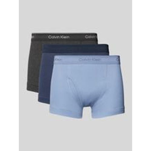 Trunks mit Label-Bund im 3er-Pack - Calvin Klein Underwear - Modalova