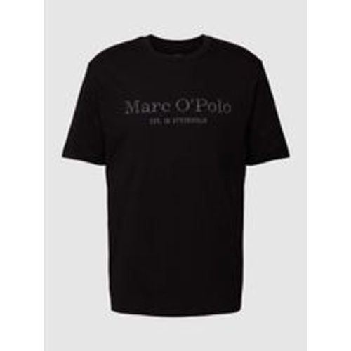 T-Shirt mit Statement- und Label-Print - Marc O'Polo - Modalova