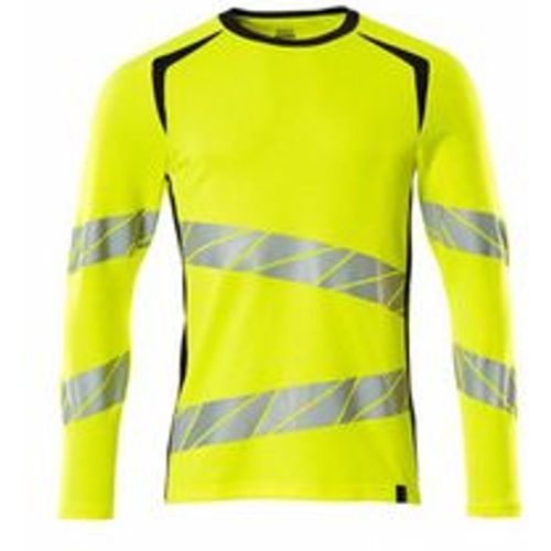 T-Shirt, langarm 19081-771-1709 Gr. m hi-vis gelb/schwarz - Mascot - Modalova