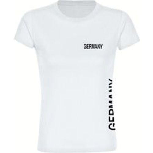 Multifanshop Damen T-Shirt - Germany - Brust & Seite - Druck schwarz - Frauen - Fashion24 DE - Modalova