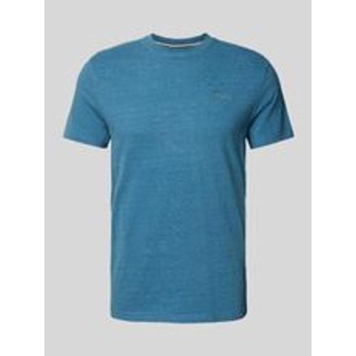 T-Shirt mit Label-Stitching - Superdry - Modalova