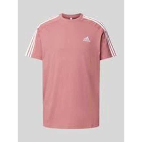 T-Shirt mit Label-Stitching - adidas Sportswear - Modalova