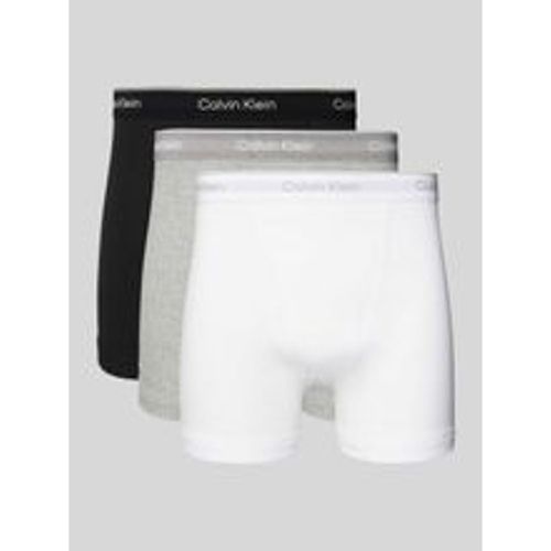 Trunks mit Label-Bund Modell 'BOXER BRIEF' im 3er-Pack - Calvin Klein Underwear - Modalova