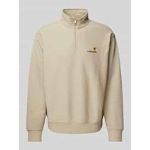 Sweatshirt mit Troyer-Kragen Modell 'AMERICAN SCRIPT' - Carhartt - Modalova